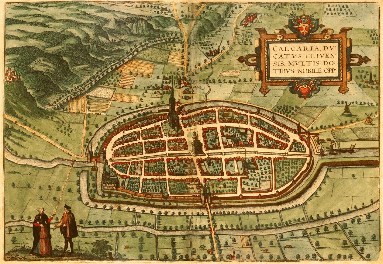 Kalkar, Allemagne - Georg and Hogenberg Franz (1535 90) Braun