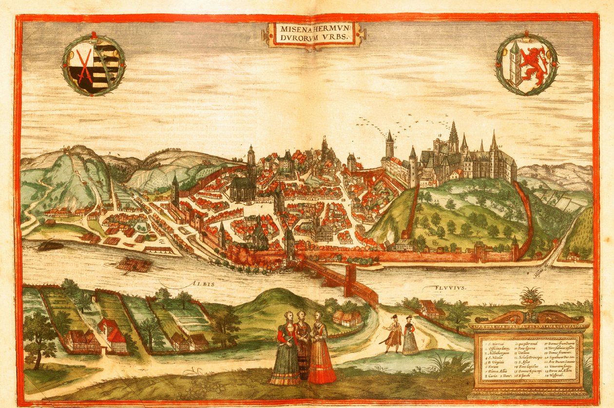 Meissen, Allemagne - Georg and Hogenberg Franz (1535 90) Braun