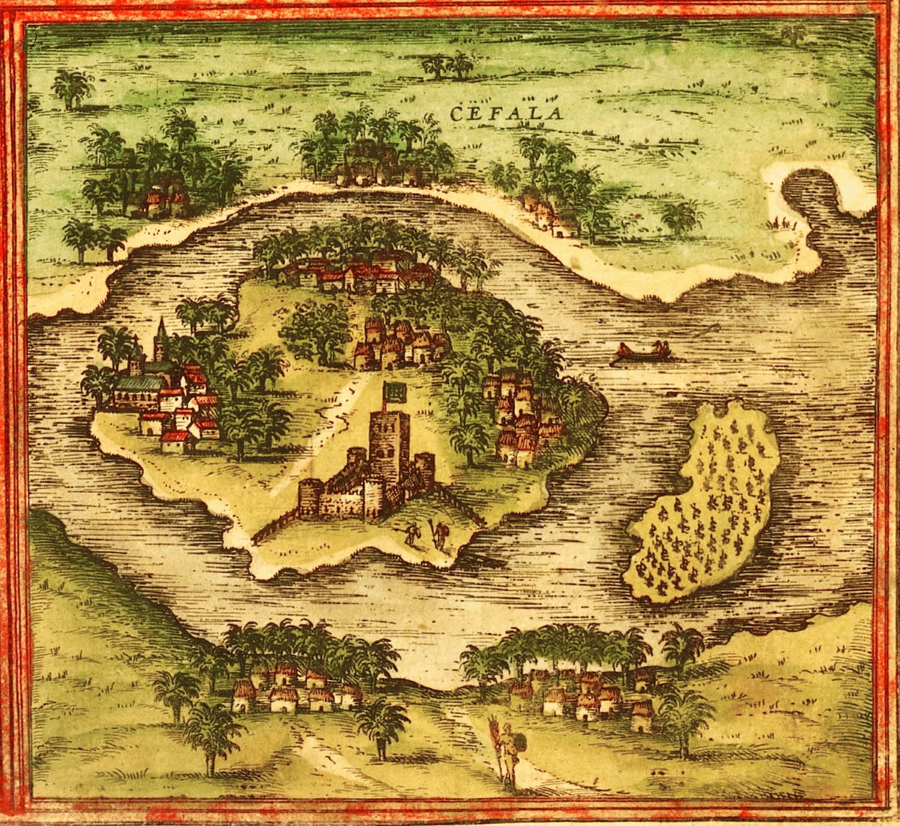Mozambique - Georg and Hogenberg Franz (1535 90) Braun