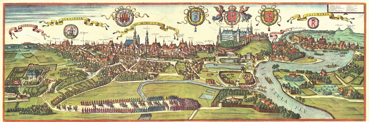 Pologne - Georg and Hogenberg Franz (1535 90) Braun