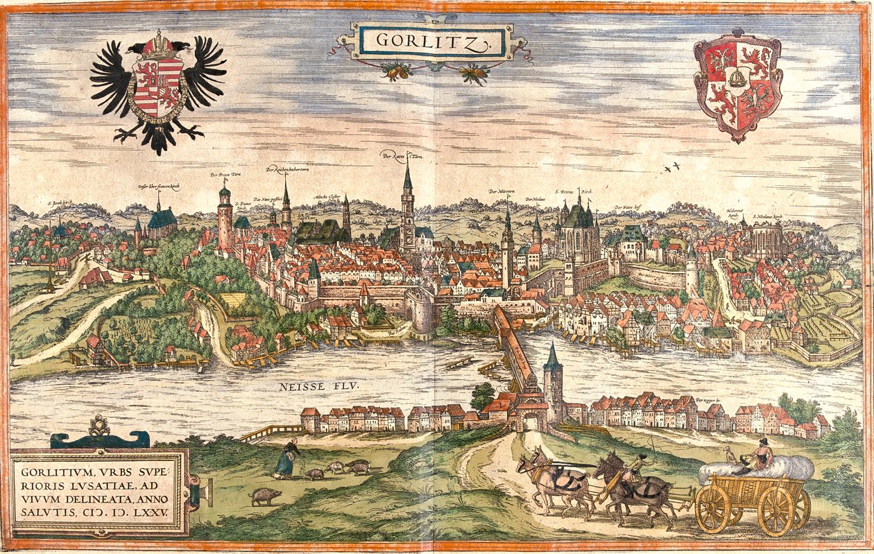 Görlitz, Allemagne - Georg and Hogenberg Franz (1535 90) Braun