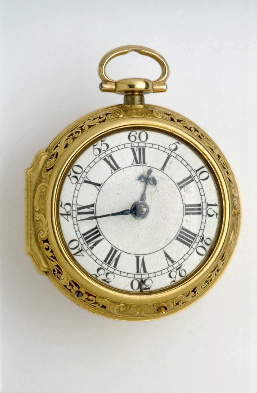 Montre à cylindre en or avec répétition des quarts, 1744 - George , Moser, George Michael and Ward, John Graham
