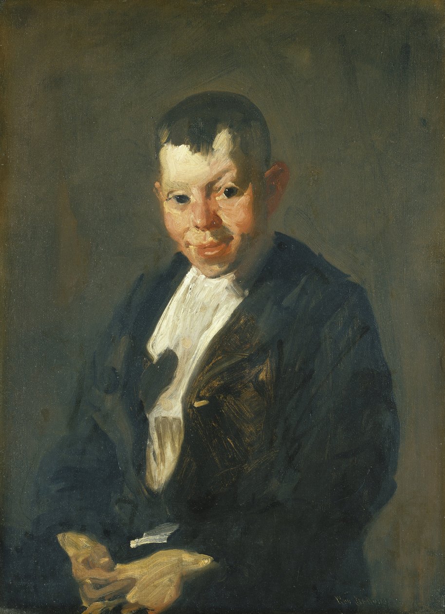 Le crieur de journaux - George Wesley Bellows