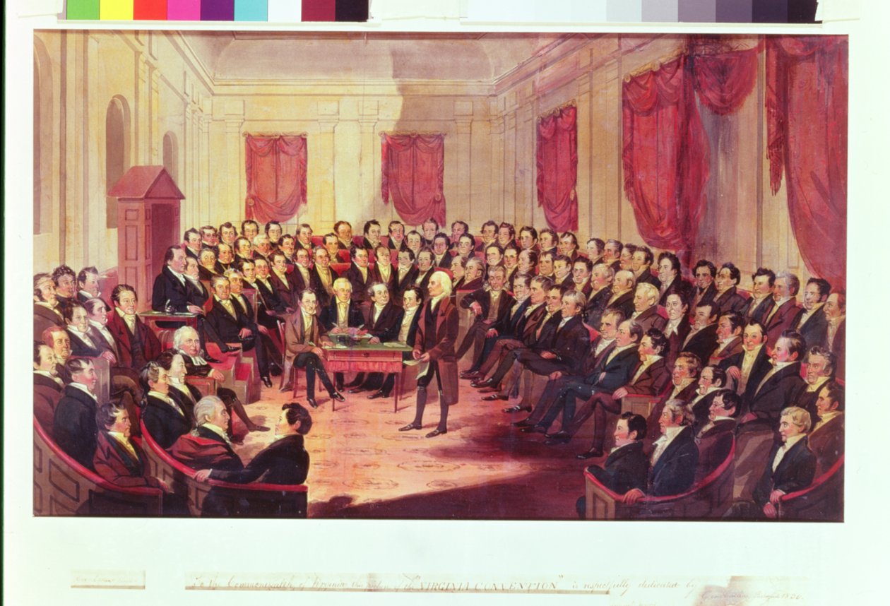 La Convention constitutionnelle de Virginie, 1830 - George Catlin