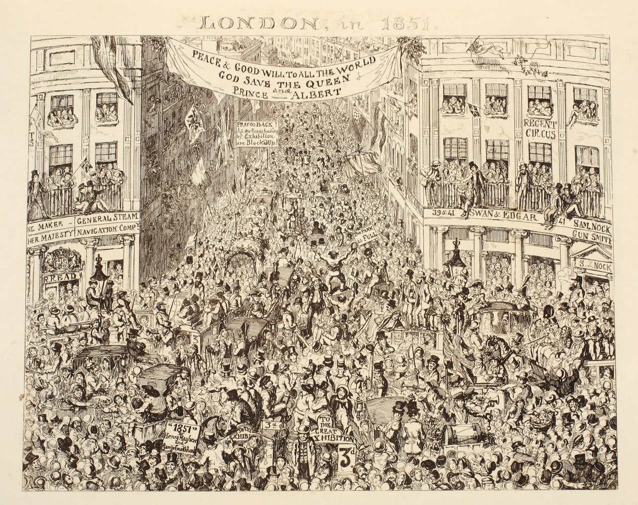 Londres en 1851, de 1851 ou Les aventures de M. et Mme Sandboys et de leur famille qui sont venus à Londres pour s