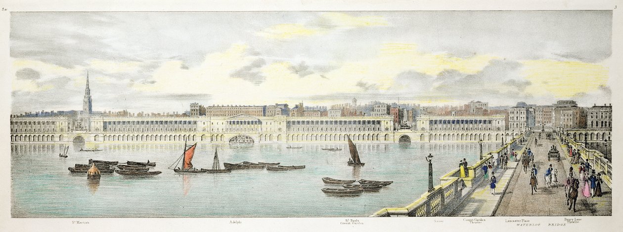 Projet de pont jumeau pour le nouveau pont de Londres - George Dance