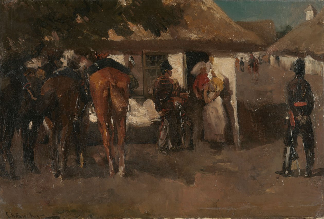 Cantonnement des troupes - George Hendrik Breitner