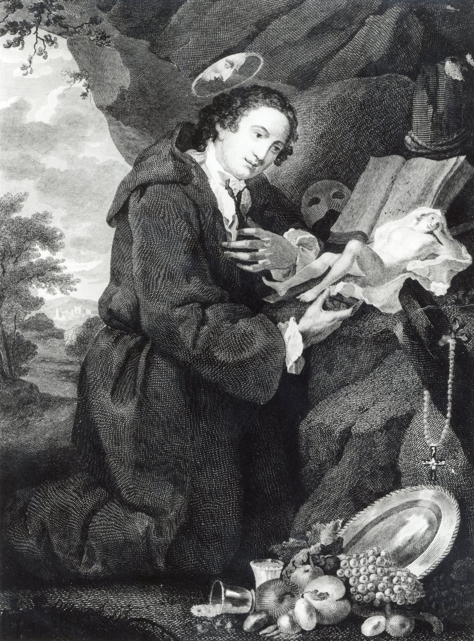Sir Francis Dashwood (1708-81) adorant Vénus - George Knapton