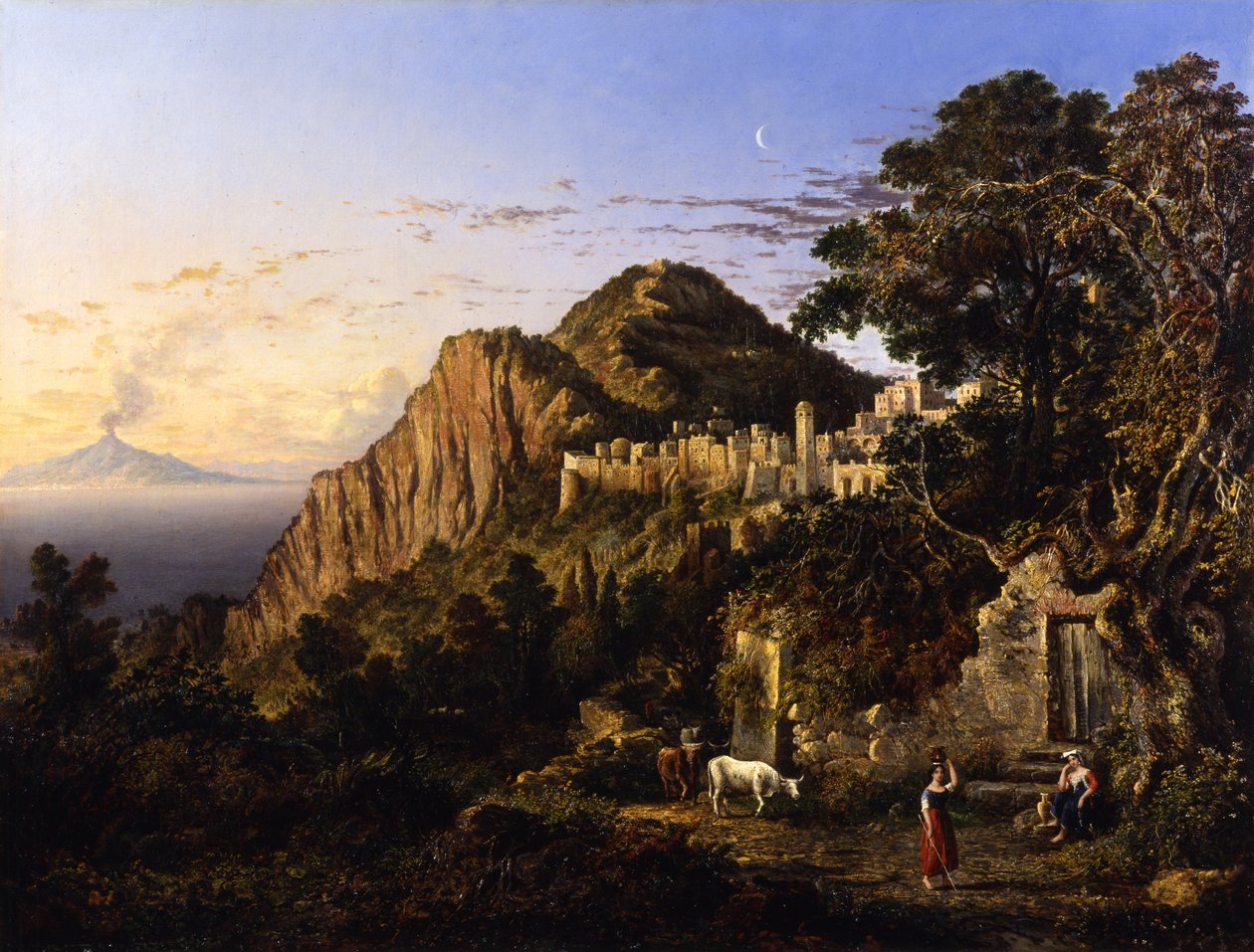 Vésuve et la baie de Naples depuis l