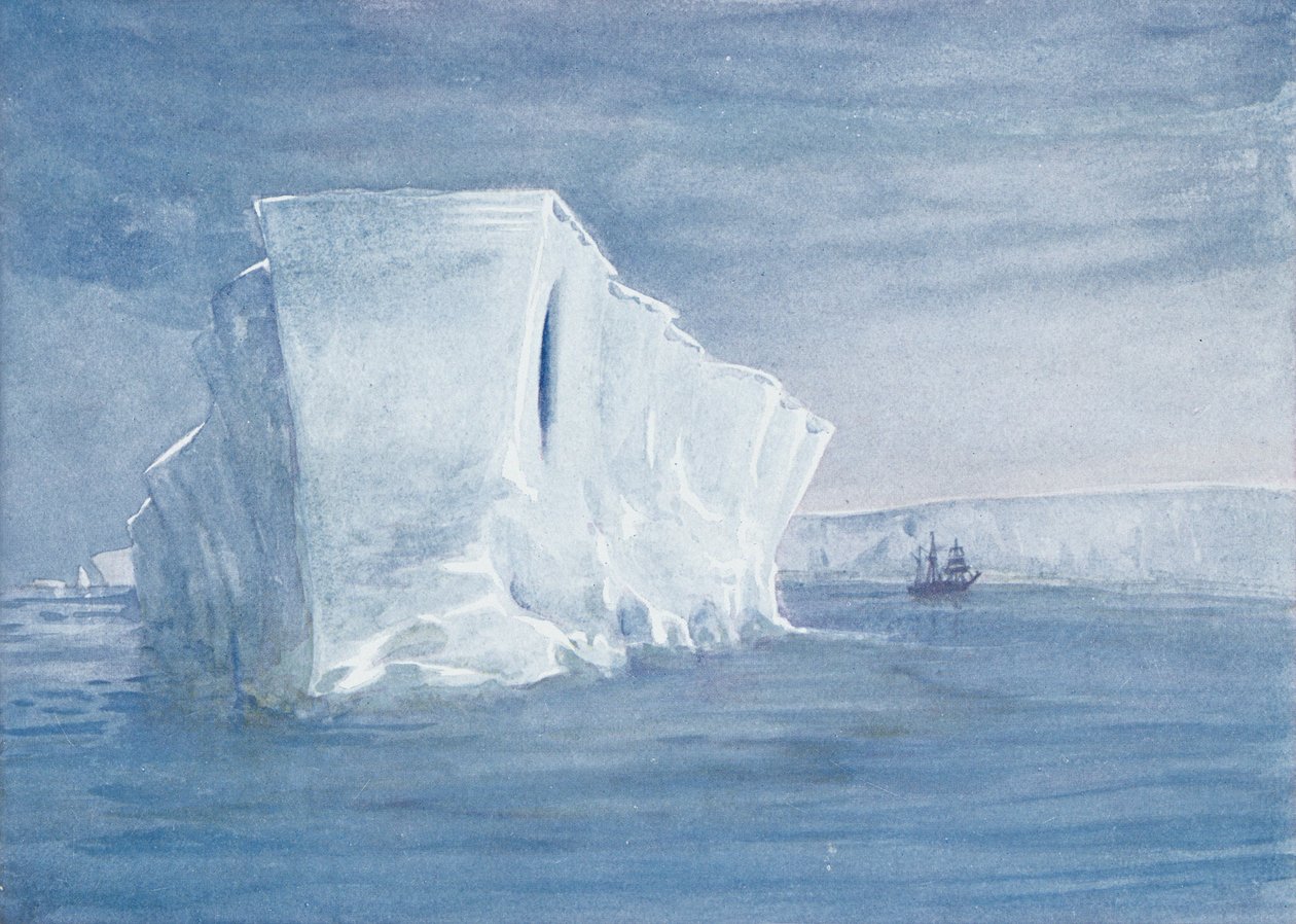 Un iceberg, illustration de 