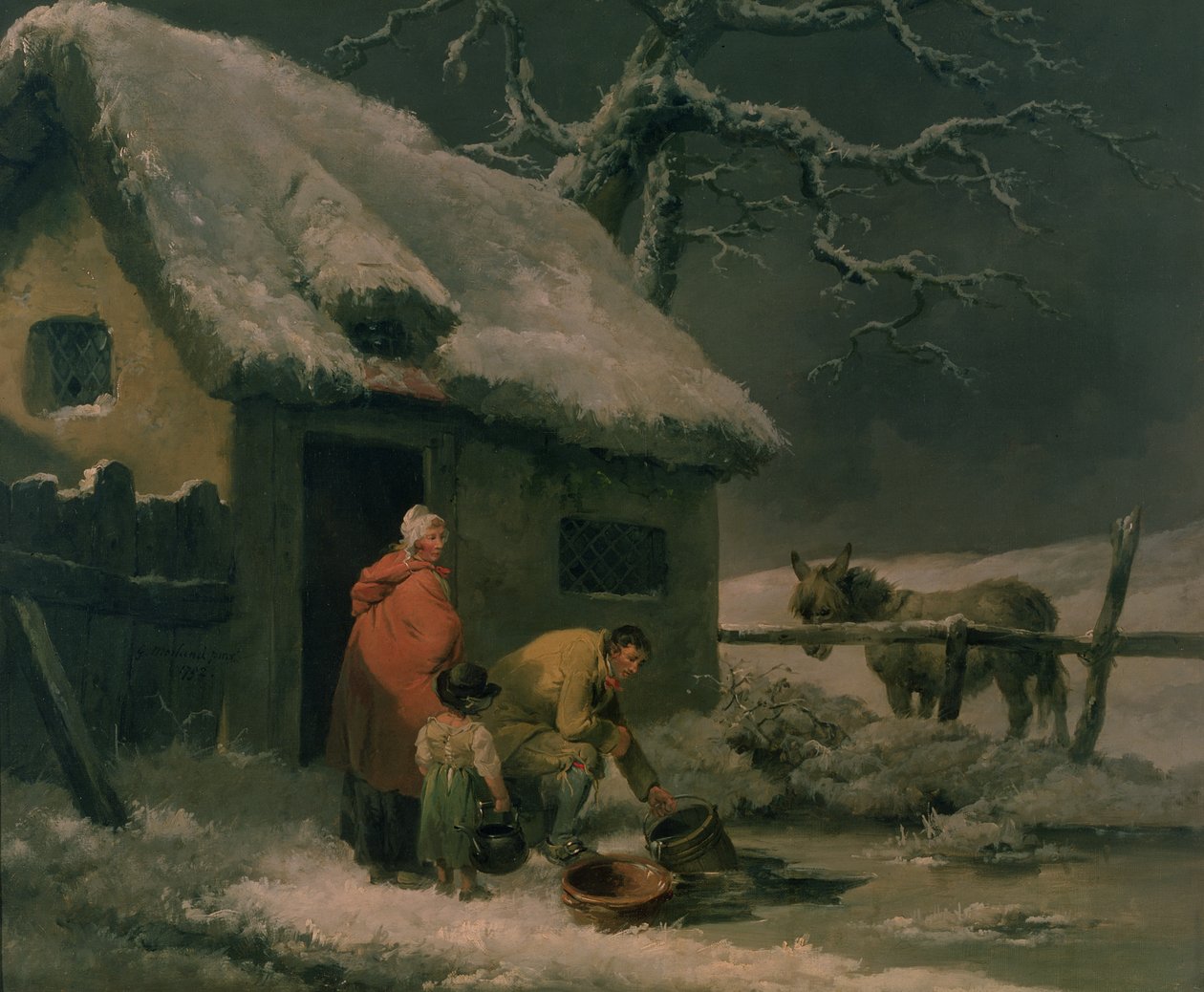 Briser la glace - George Morland