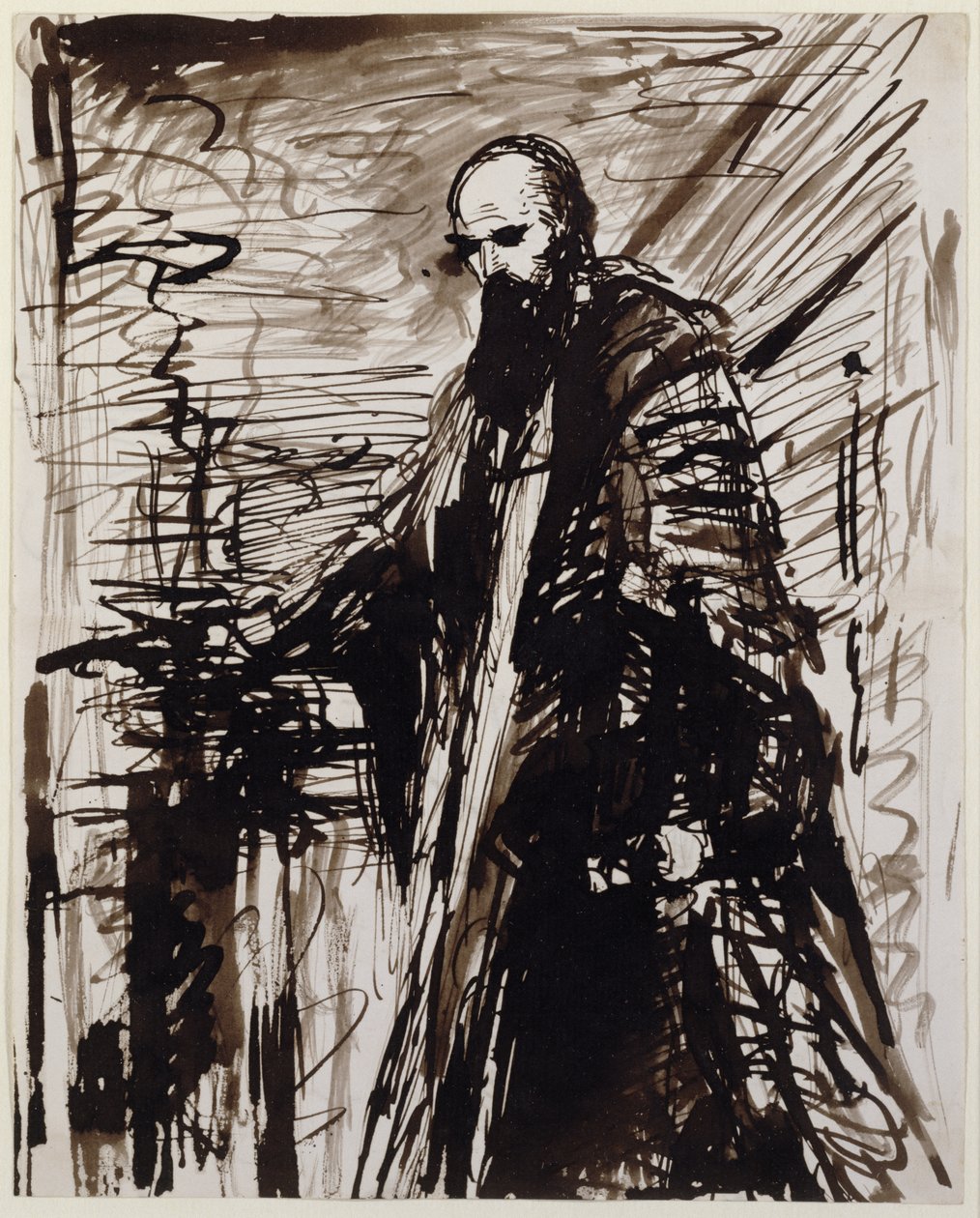Étude pour un portrait en pied de Robert Gascoyne-Cecil - George Richmond