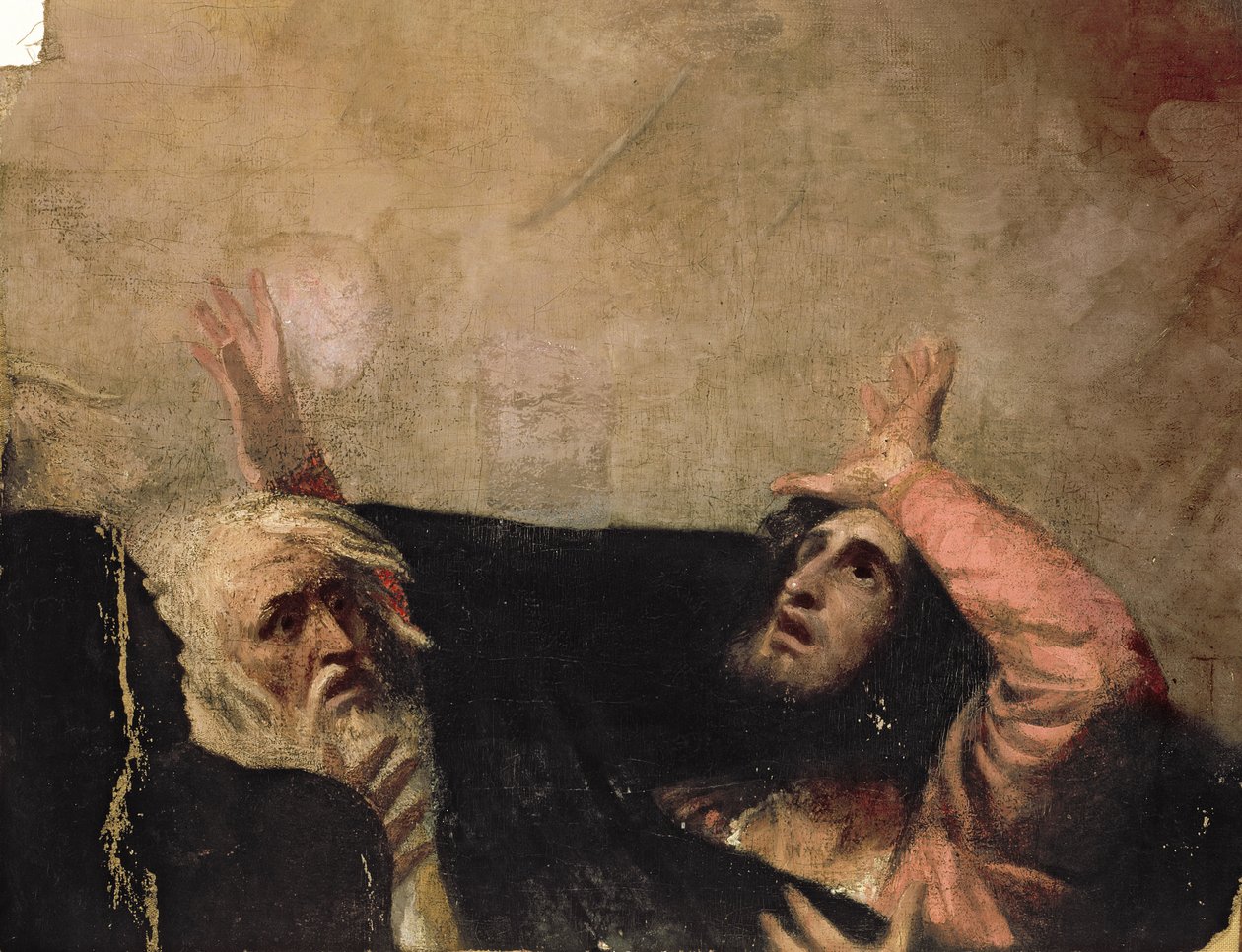 Alonso, roi de Naples, et une autre figure, fragment de 