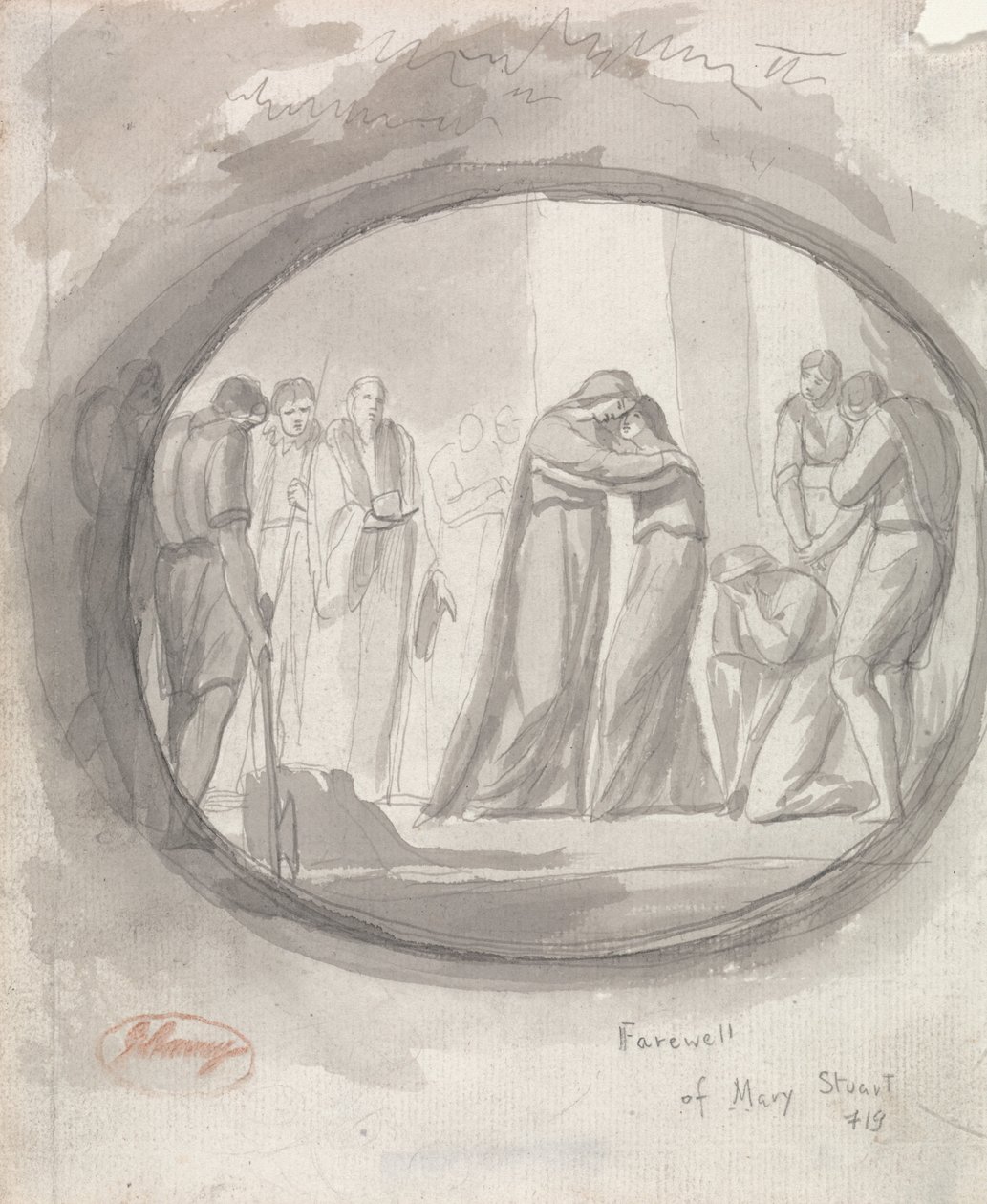 Adieu de Marie Stuart - George Romney