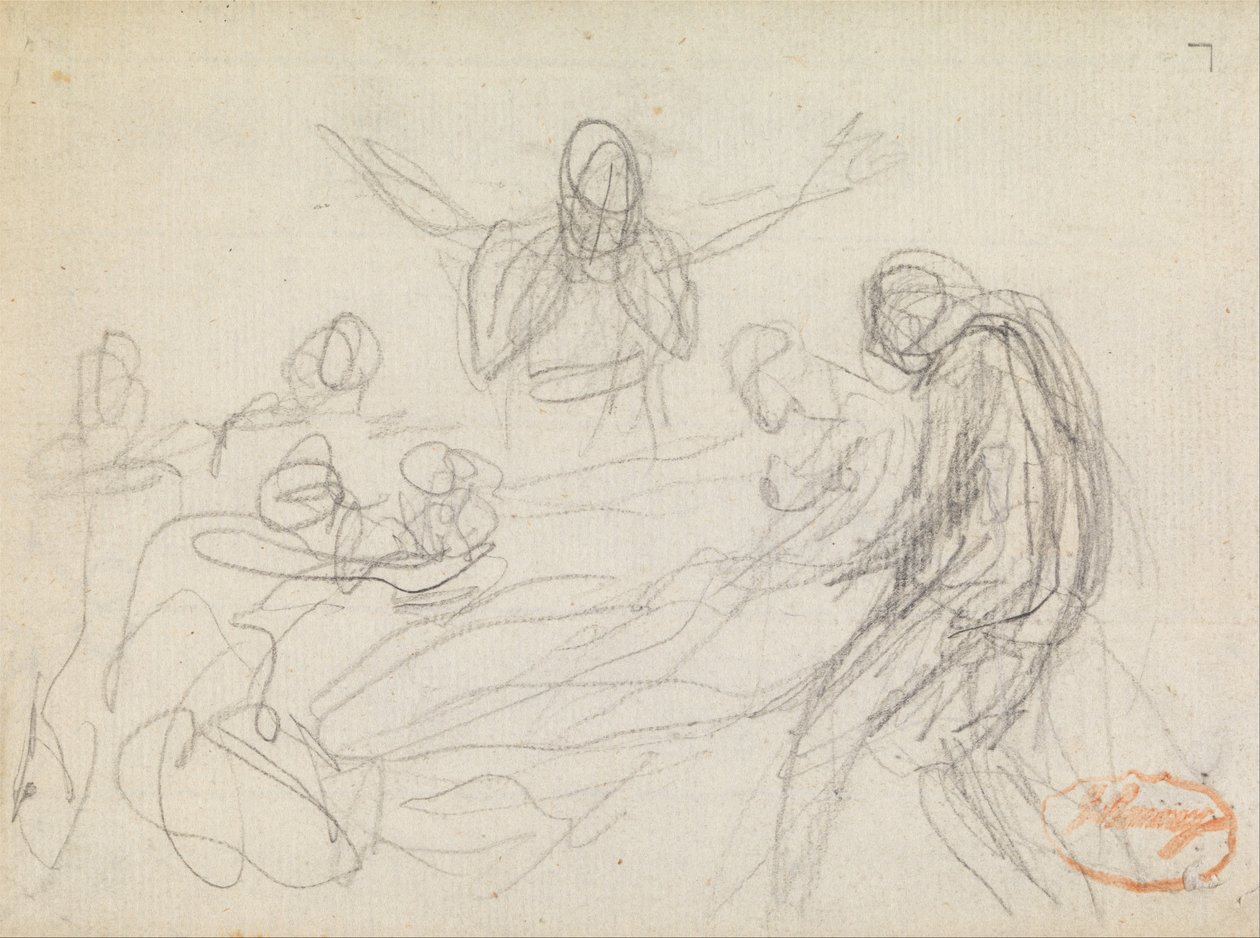 Étude de composition de figure 11 - George Romney