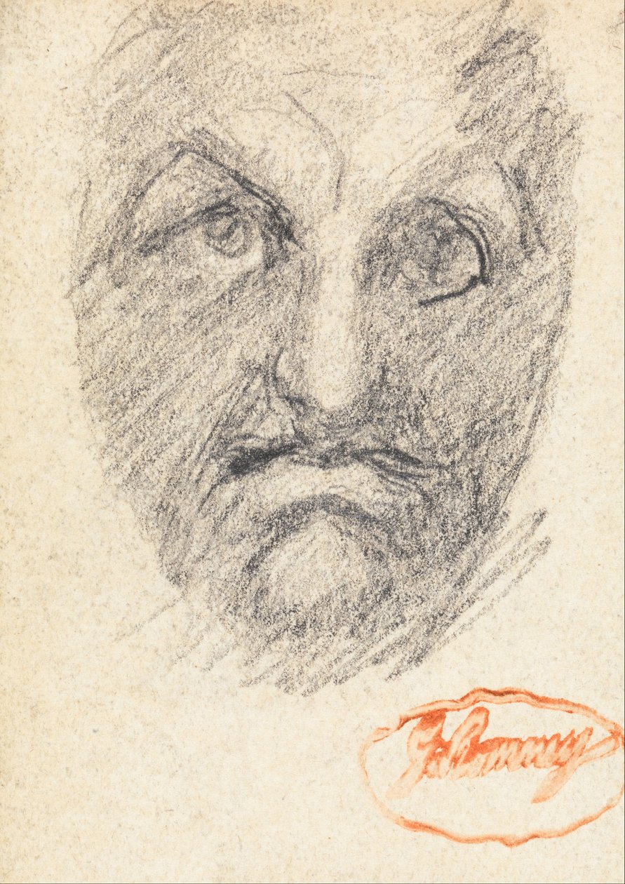 Tête masculine 1 - George Romney