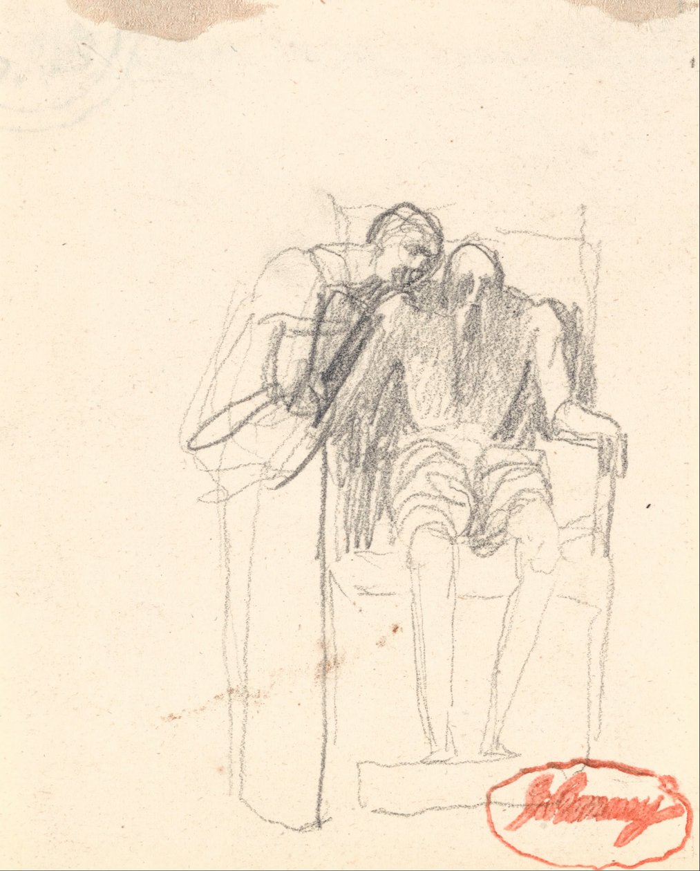 Possiblement deux figures de la vieillesse - George Romney