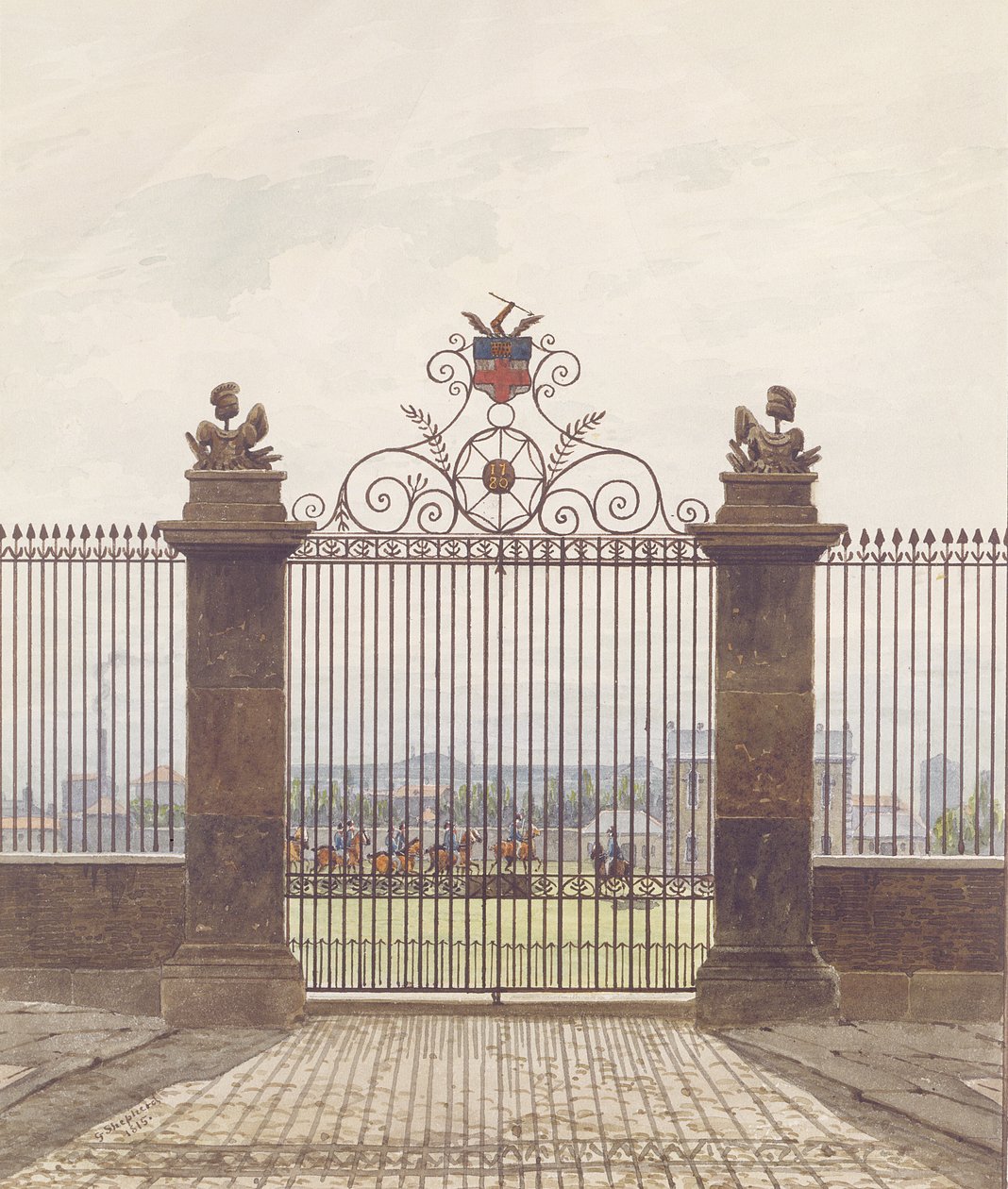 Scène de Londres, 1815 - George Shepherd
