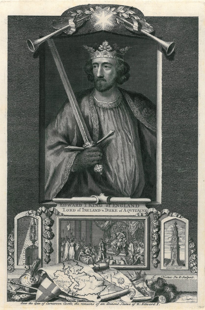 Édouard I - George Vertue
