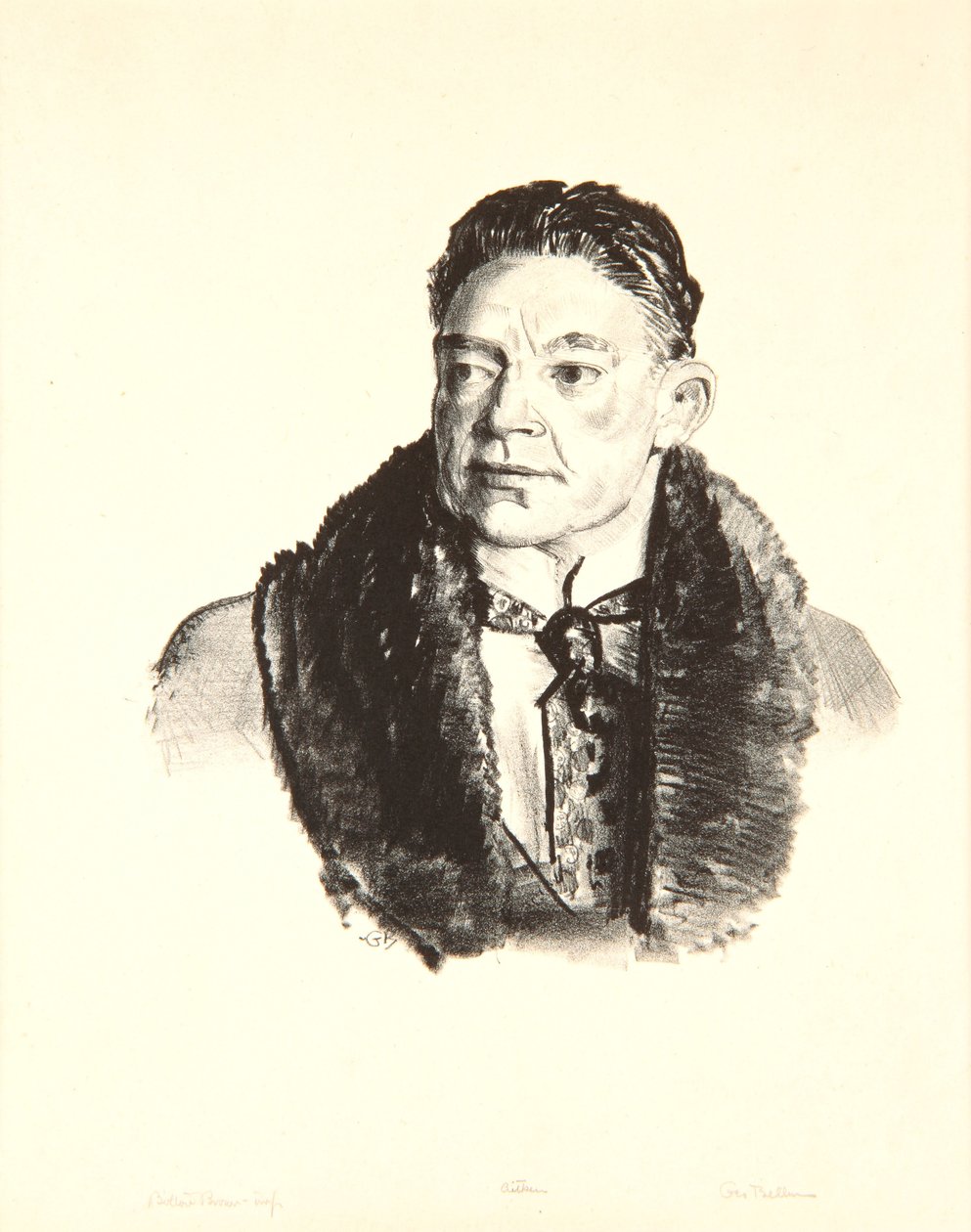 Portrait de Robert Aitken - George Wesley Bellows