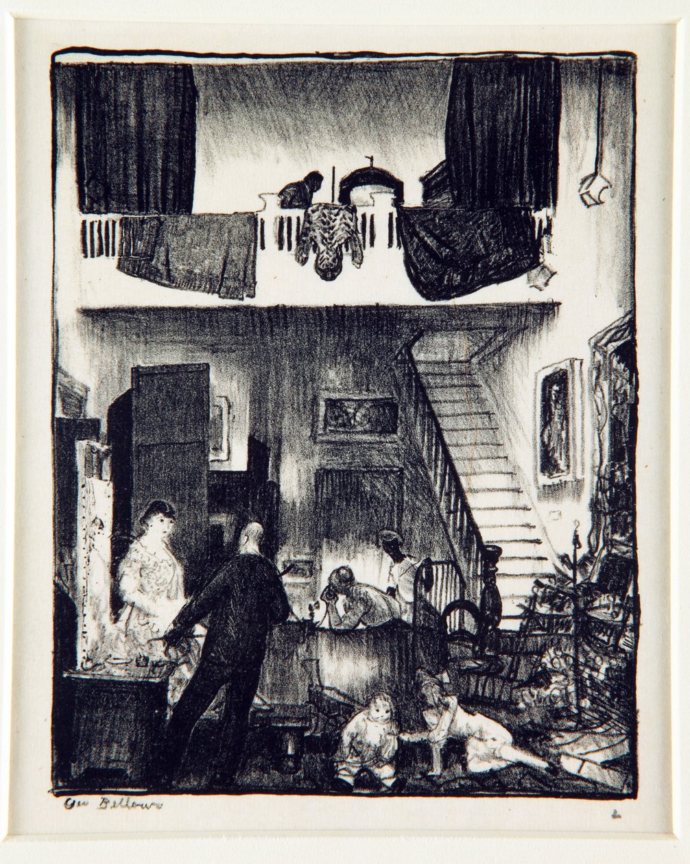 Le Studio, Noël 1916 - George Wesley Bellows