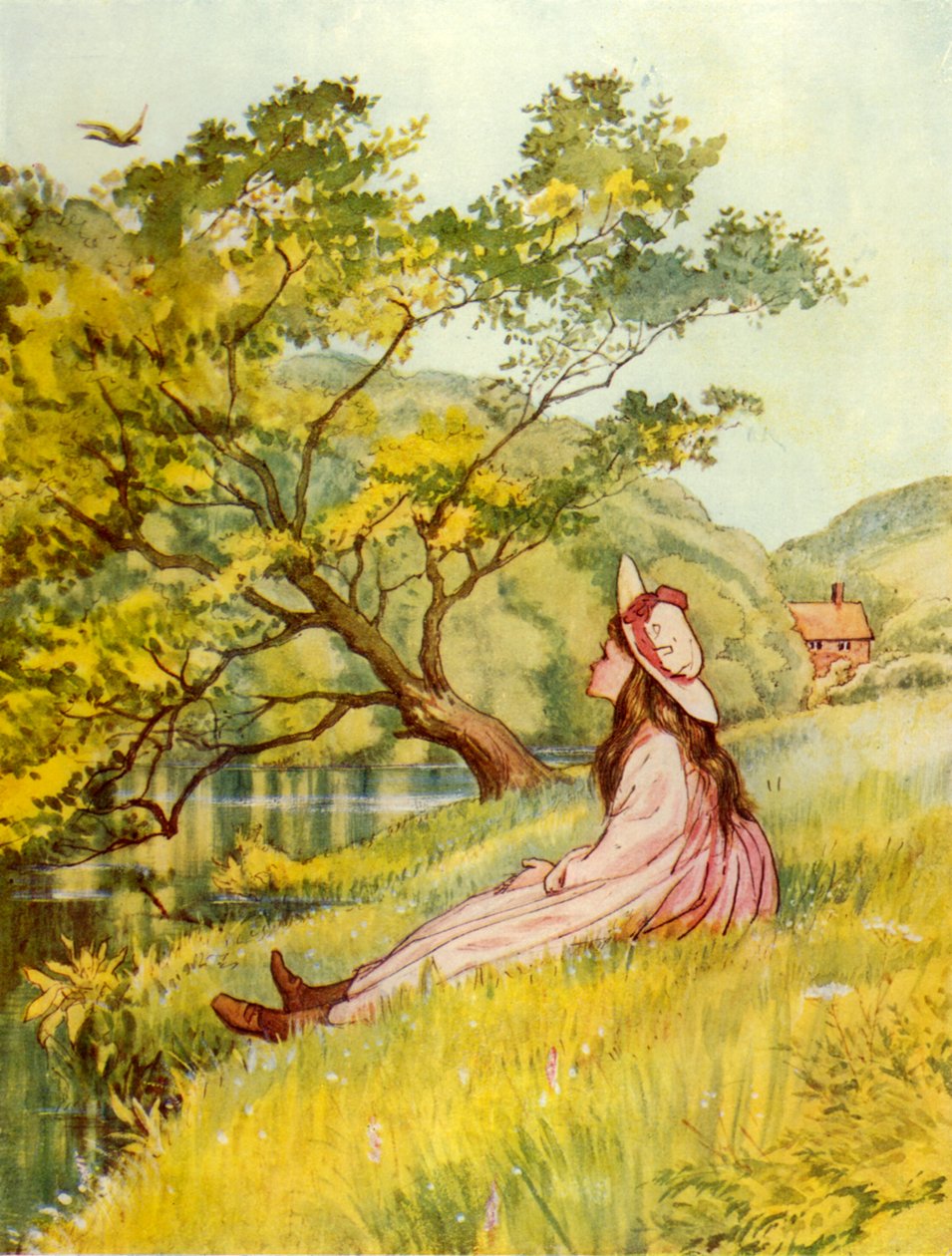 Sumer est icumen en (litho couleur) - George 9th Earl of Carlisle Howard