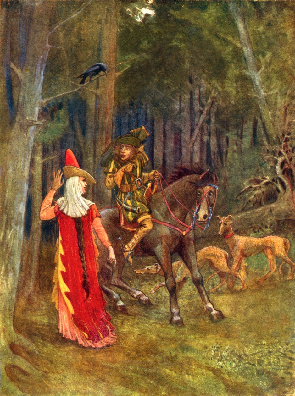 Parole de forêt (colour litho) - George 9th Earl of Carlisle Howard