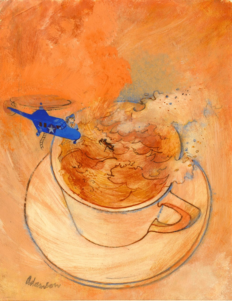 Tempête dans une tasse de thé - George Adamson