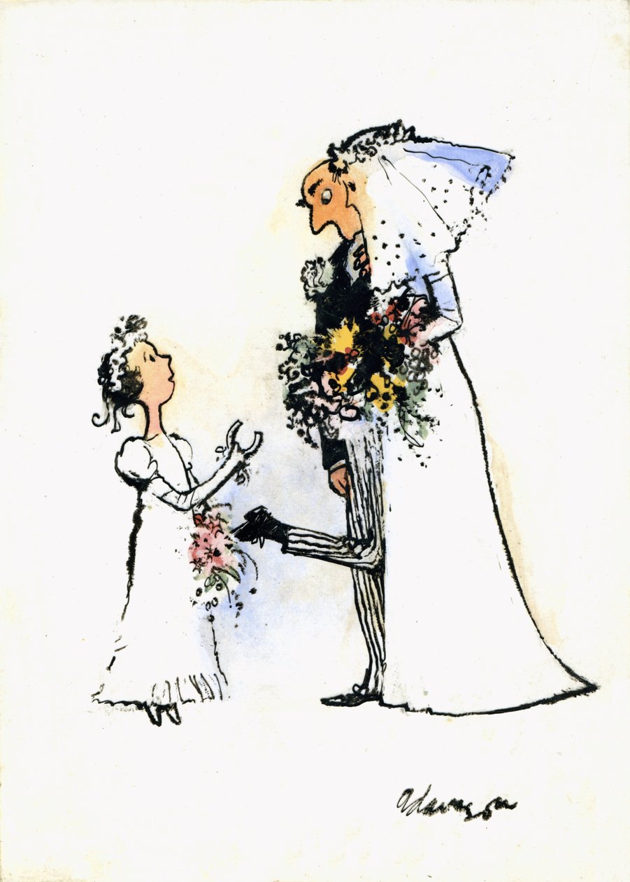Fer à cheval de mariage - George Adamson