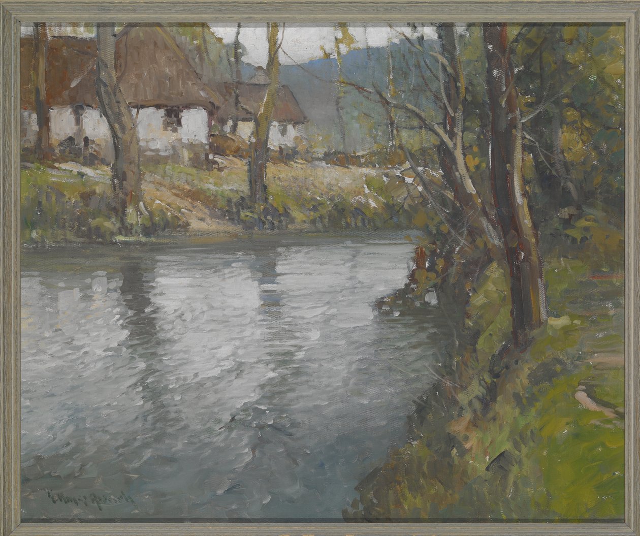Jour gris en Normandie, c.1910 - George Ames Aldrich