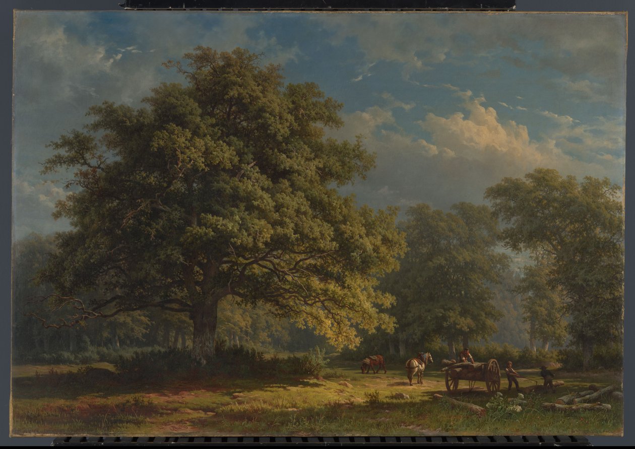 Vue sur la forêt de Bentheim - George Andries Roth