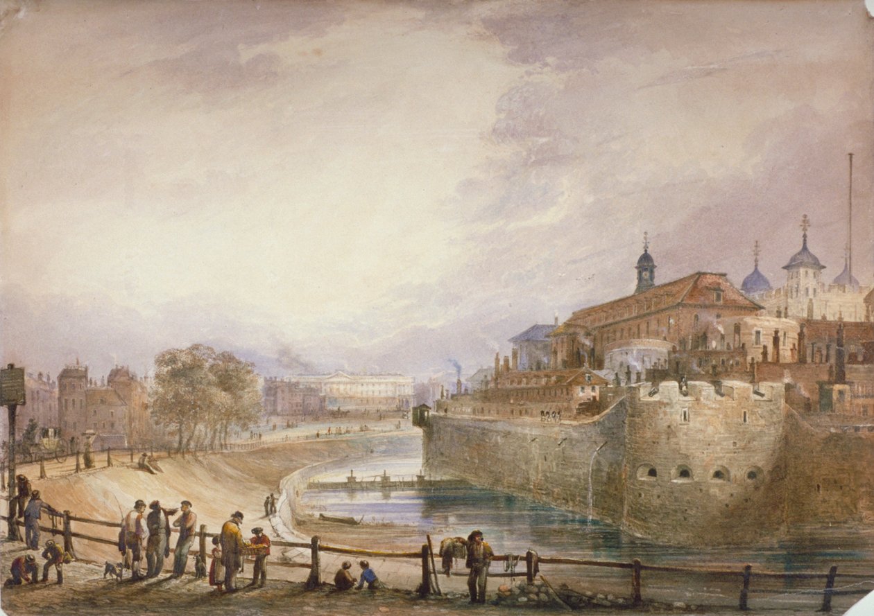 Tour de Londres, vers 1840 - George B Campion