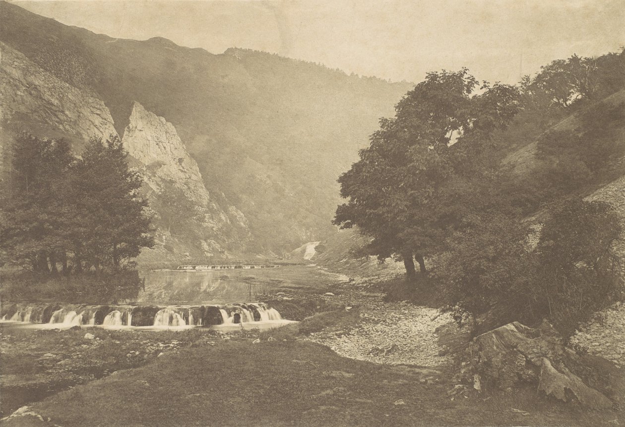 Entrée de Dove Dale, Derbyshire - George Bankart