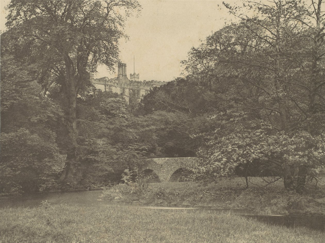 Pont de Lady Dorothy, Haddon Hall, 1888 - George Bankart