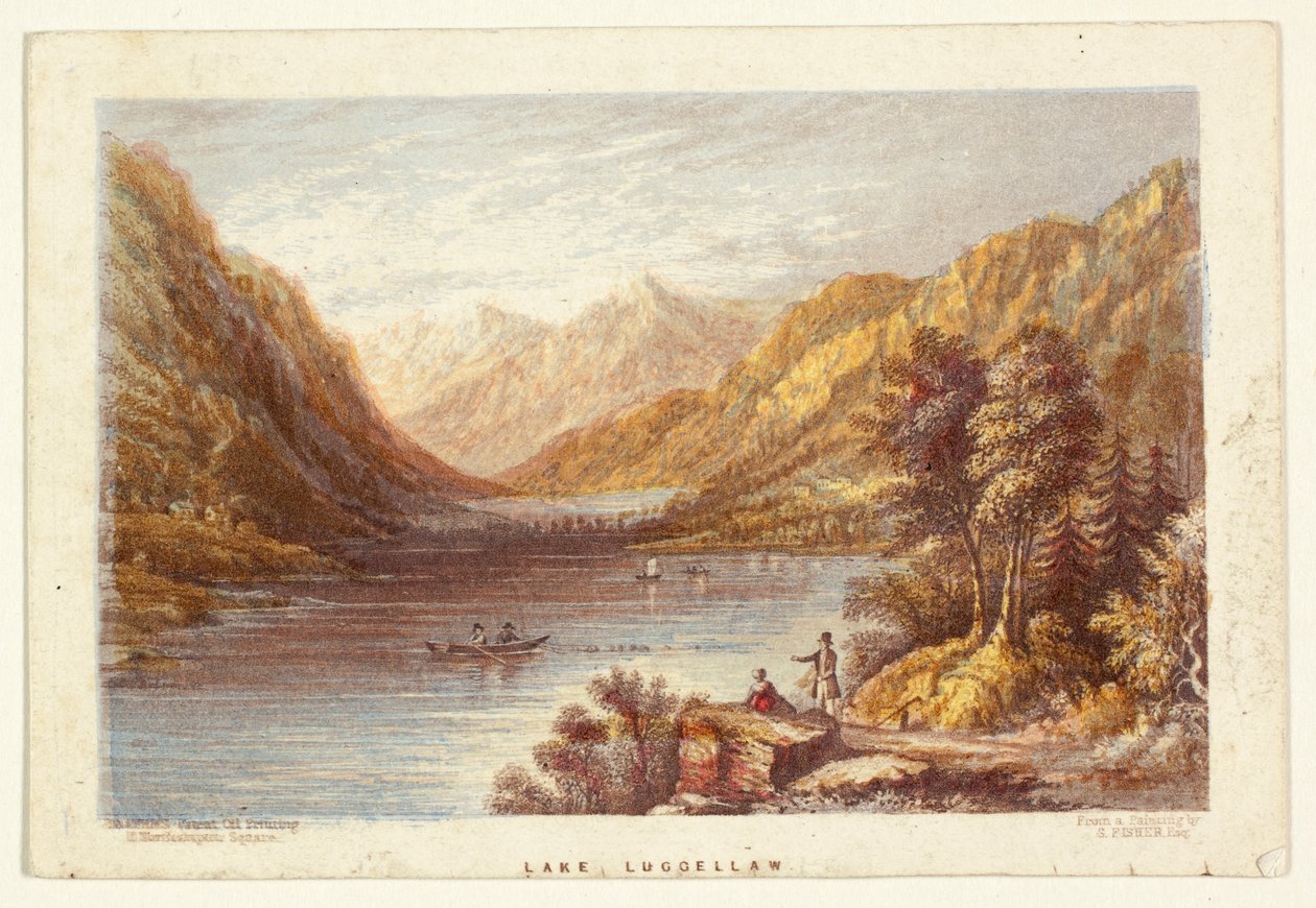Lac Luggellaw - George Baxter
