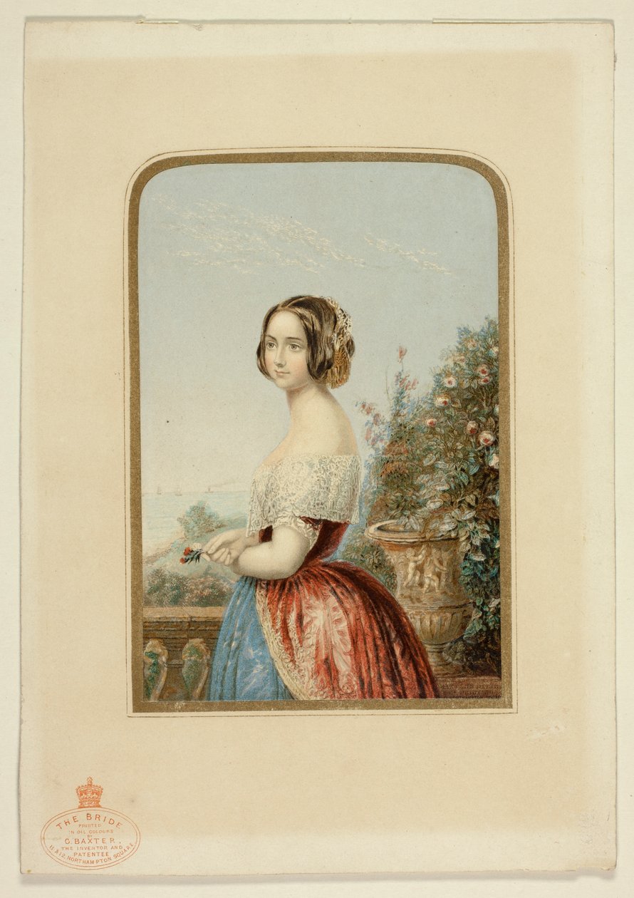 La Mariée, également appelée « La Grande Mariée » - George Baxter