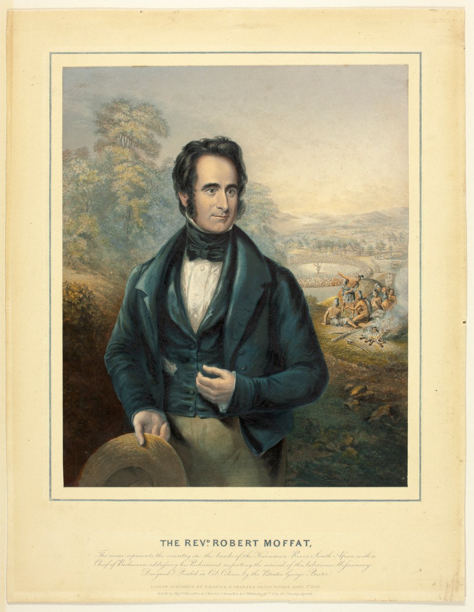 Le révérend Robert Moffat - George Baxter