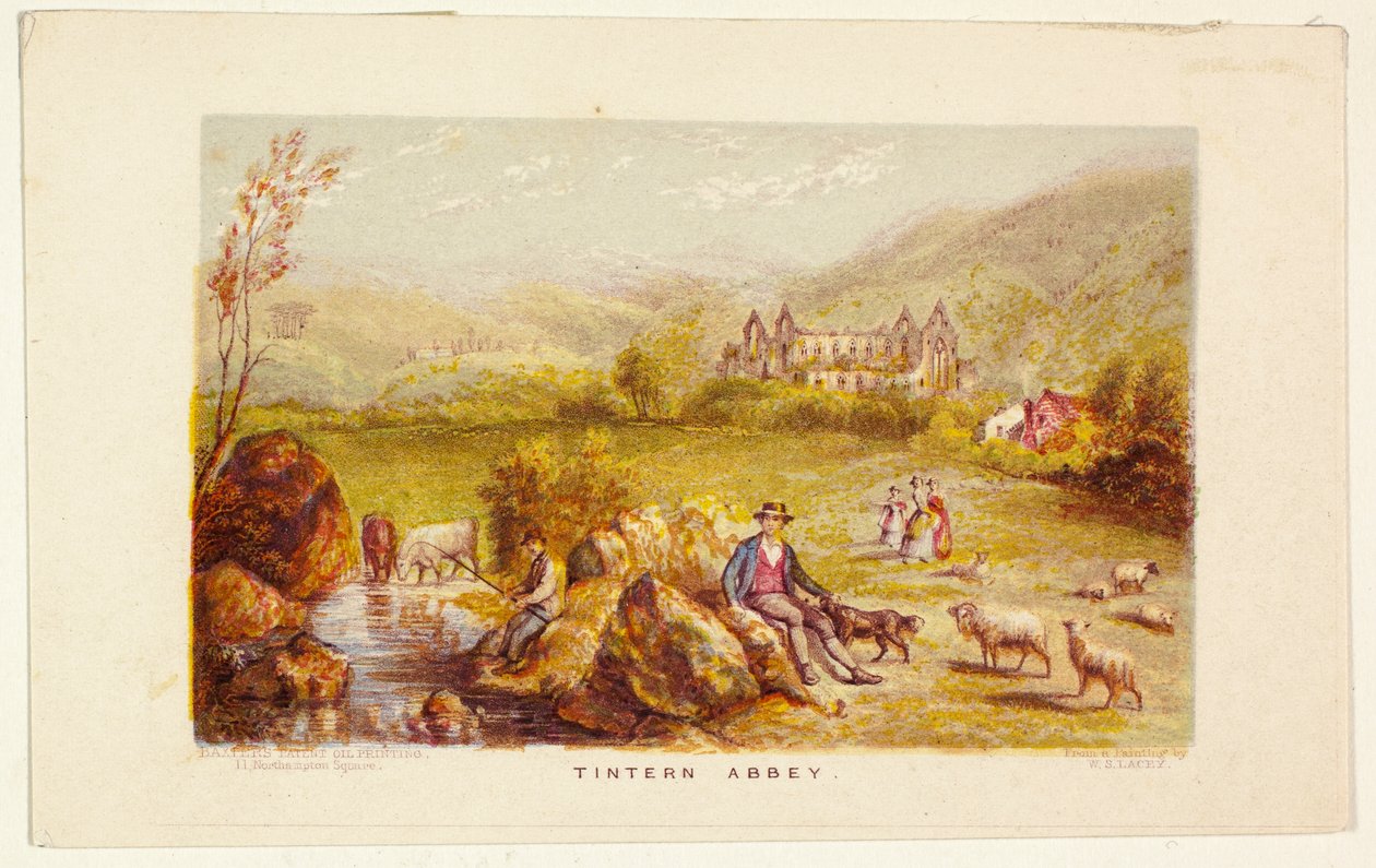 Abtei von Tintern - George Baxter