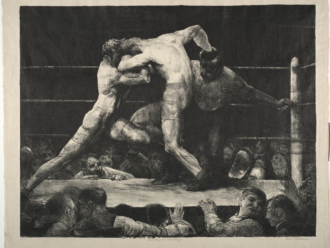 Un cerf chez Sharkey - George Bellows