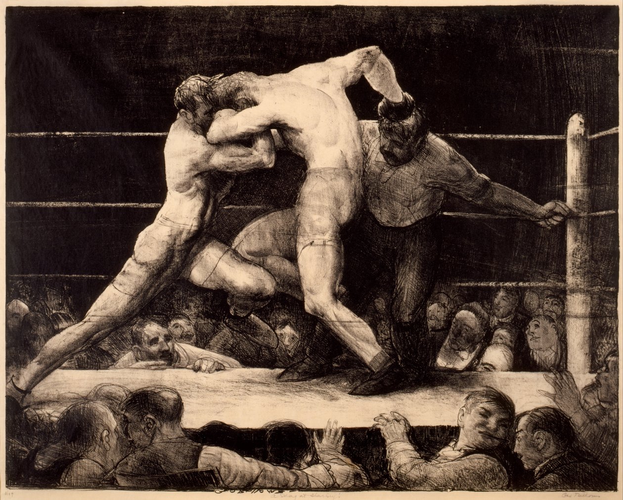 Un cerf chez Sharkey - George Bellows