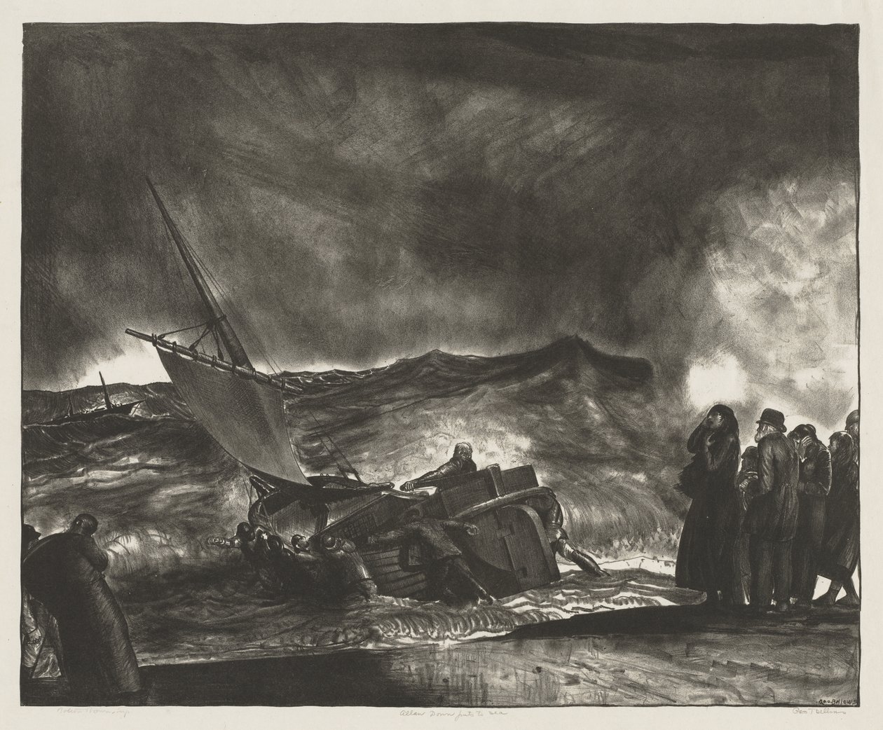 Allan Donn prend la mer - George Bellows