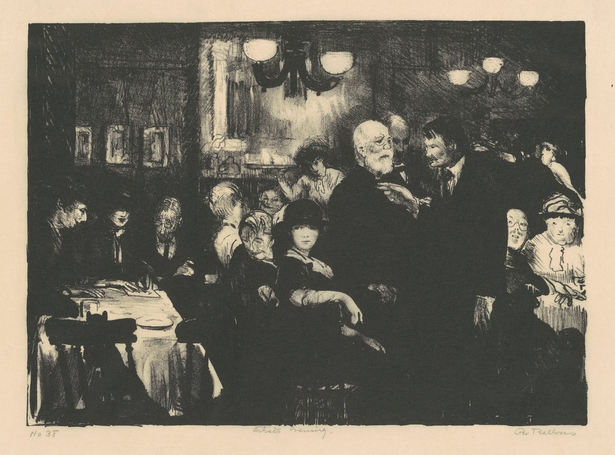 Soirée des artistes - George Bellows