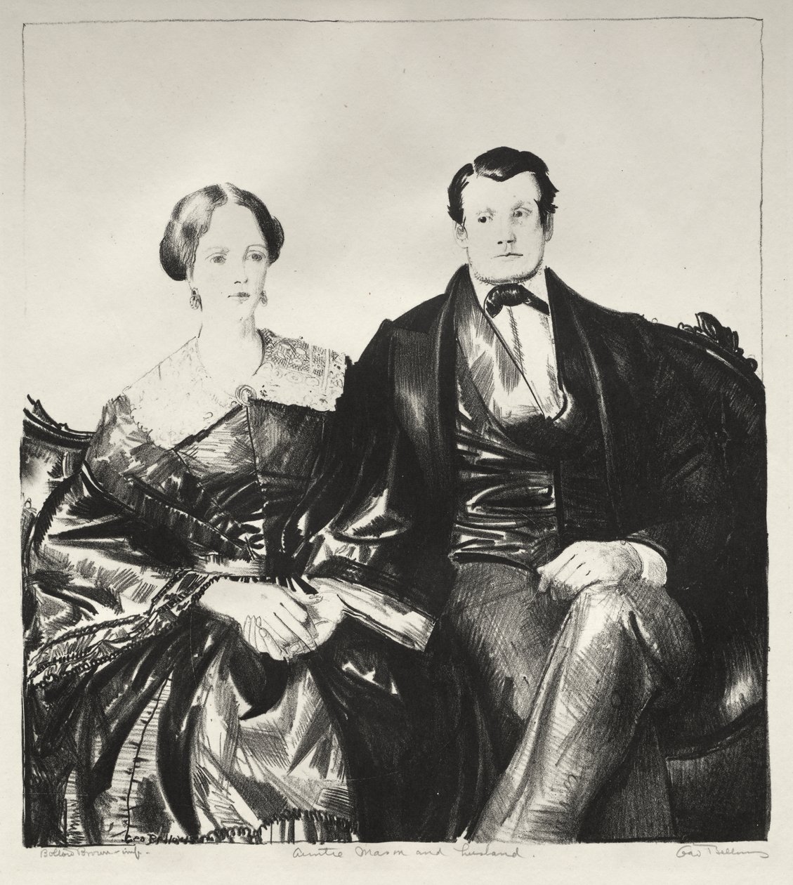 Tante Mason et son mari - George Bellows