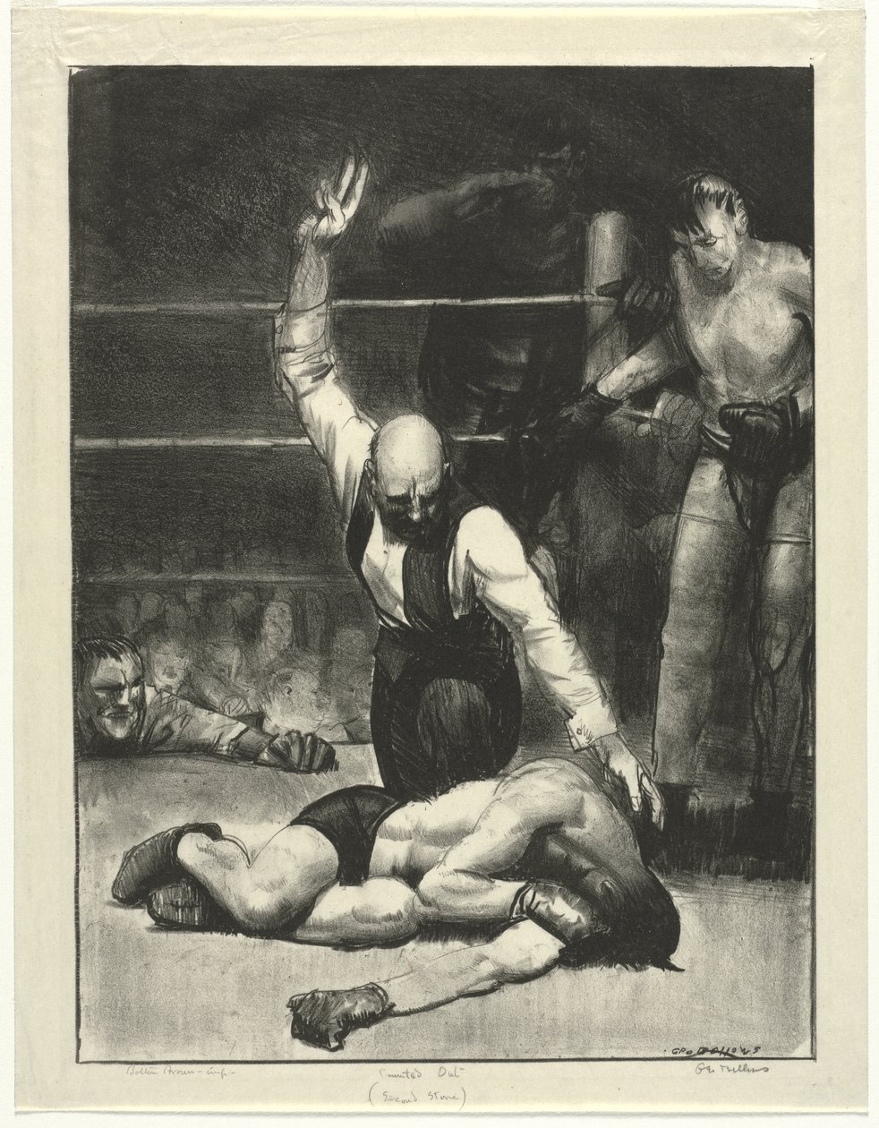 Mis hors jeu, deuxième pierre - George Bellows
