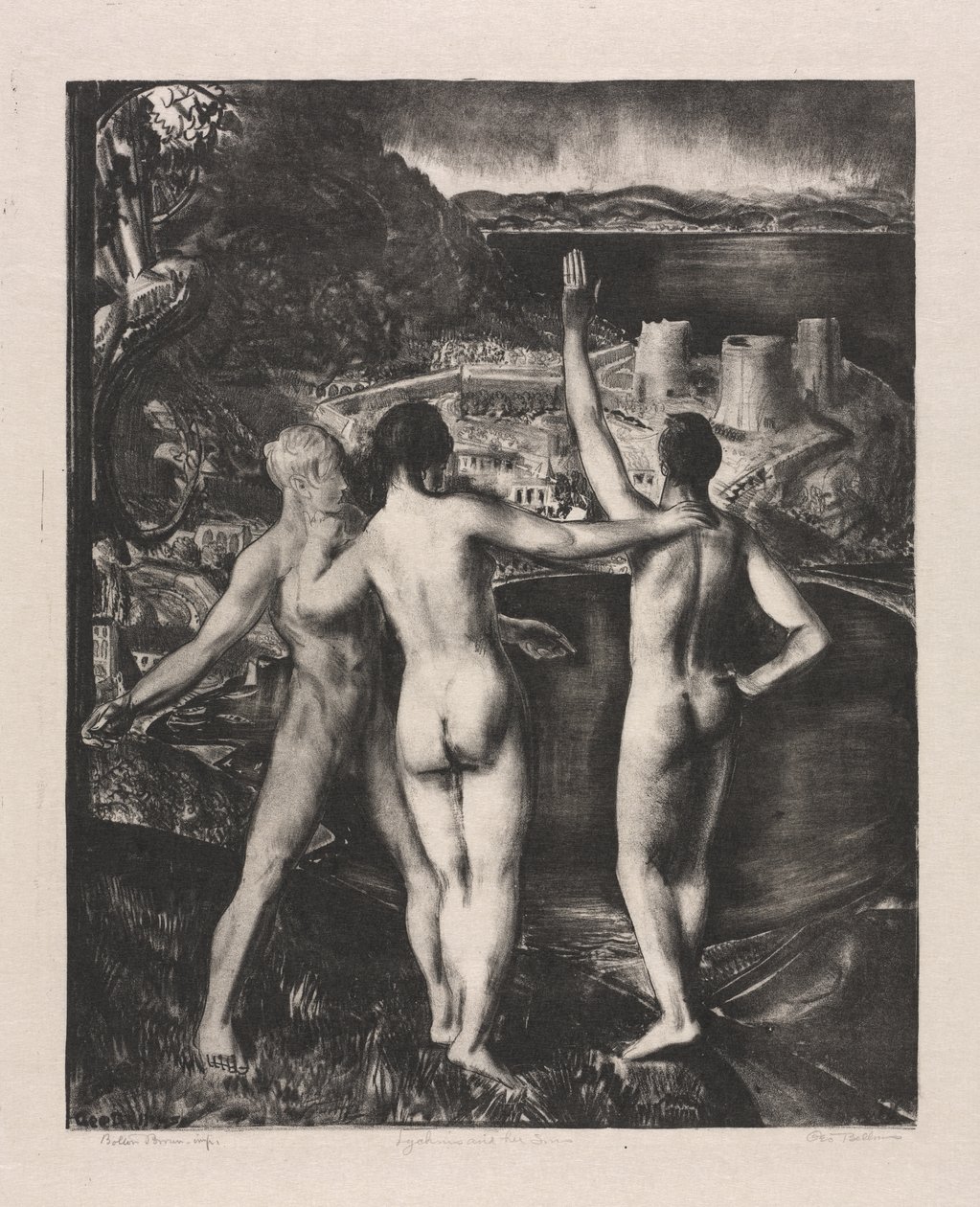 Lychnis et ses fils - George Bellows