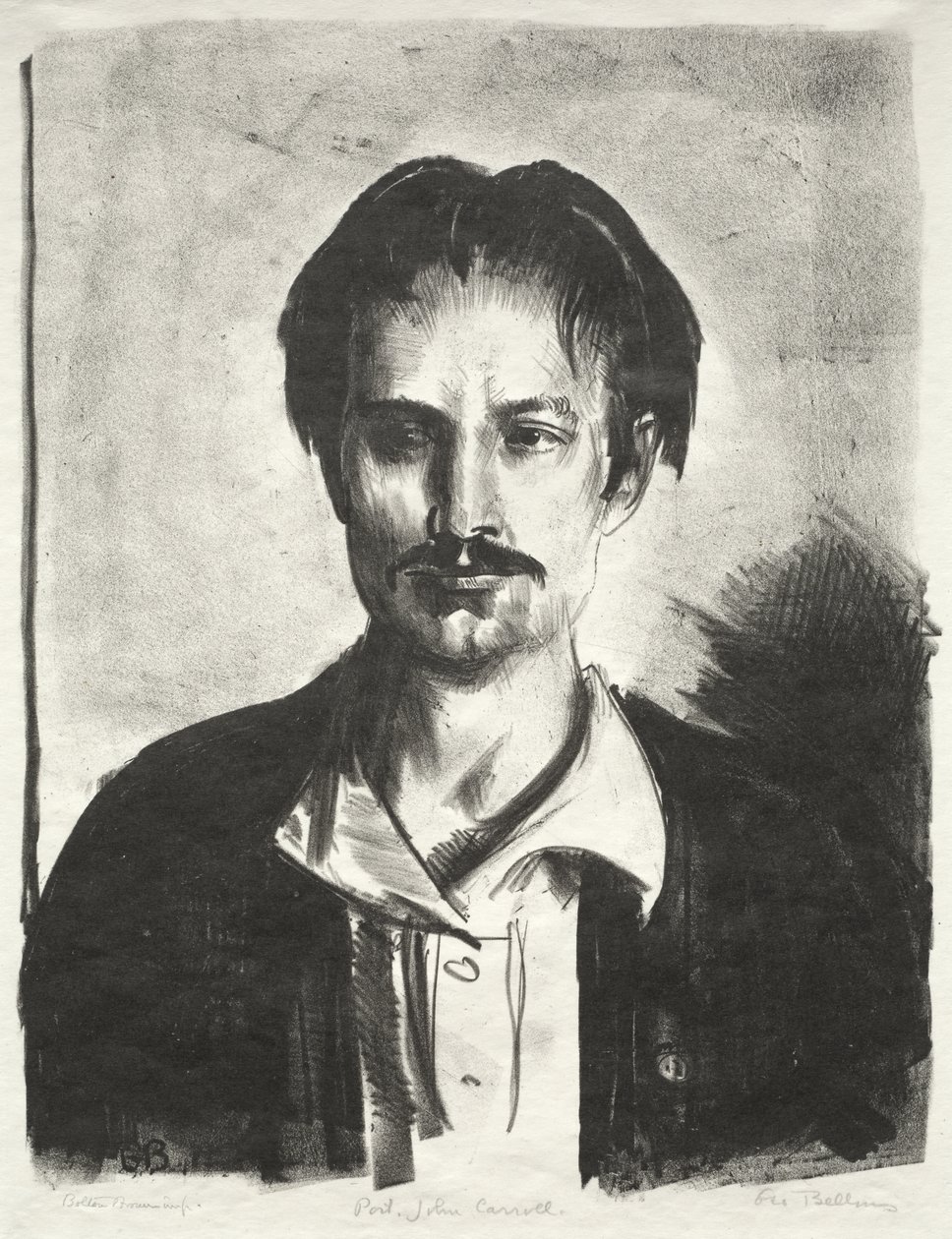 Portrait de John Carroll - George Bellows