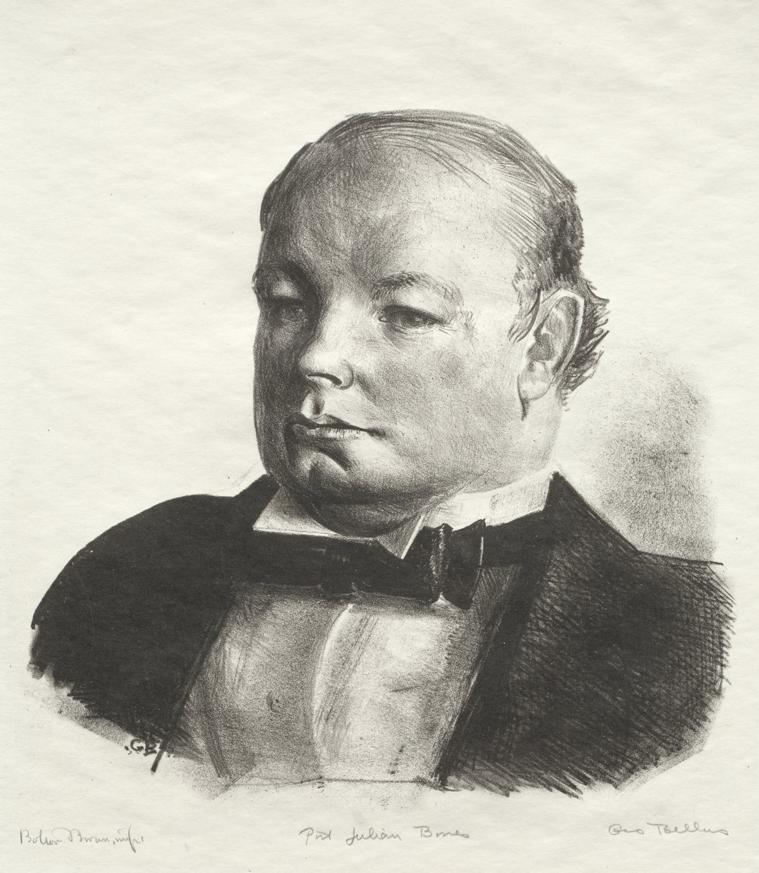 Portrait de Julian Bowes - George Bellows