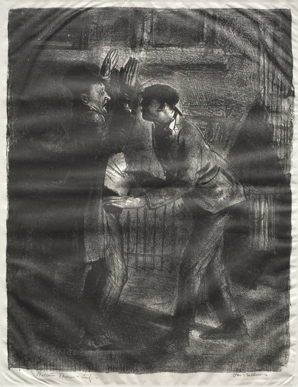 « The Holdup », deuxième partie - George Bellows