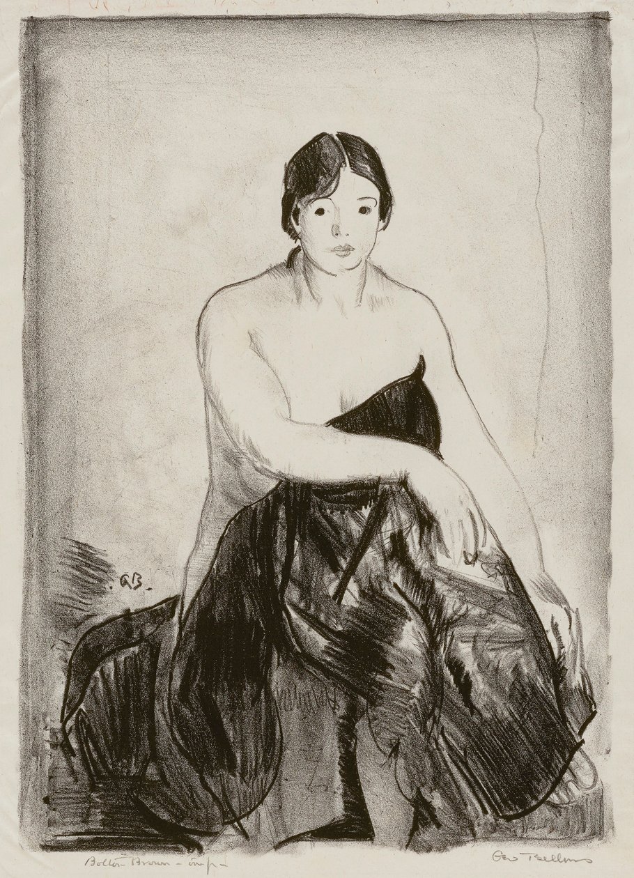 Le modèle, deuxième pierre - George Bellows