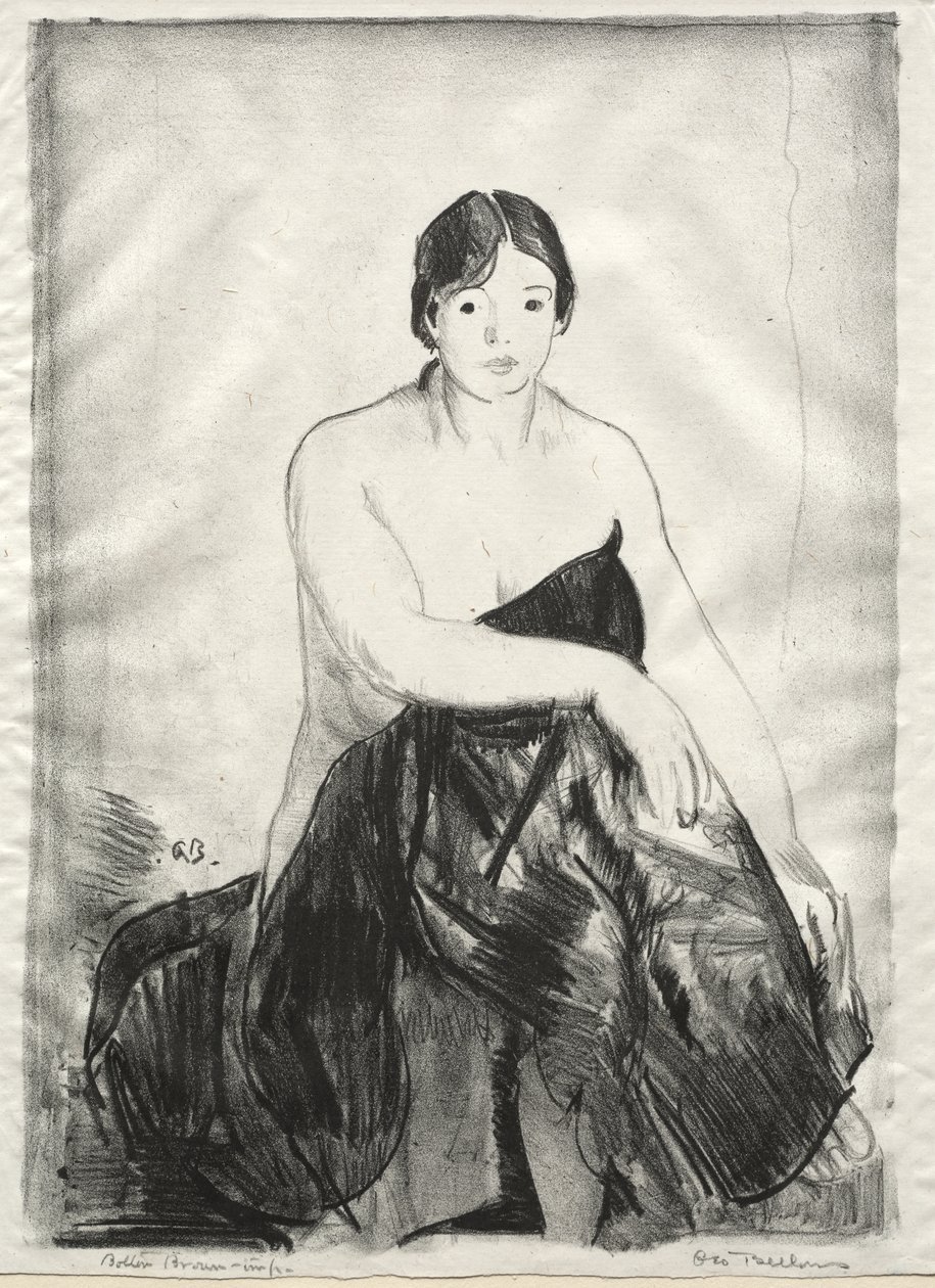 Le modèle, deuxième pierre - George Bellows